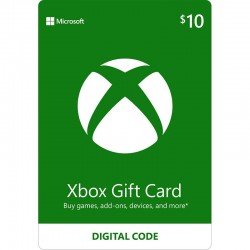Carte Xbox Live Gift Cards USA 10$ Dollar
