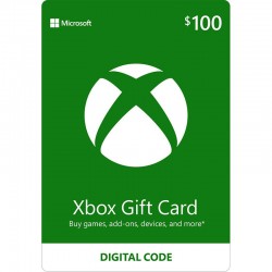 Carte Xbox Live Gift Cards USA 100$ Dollar