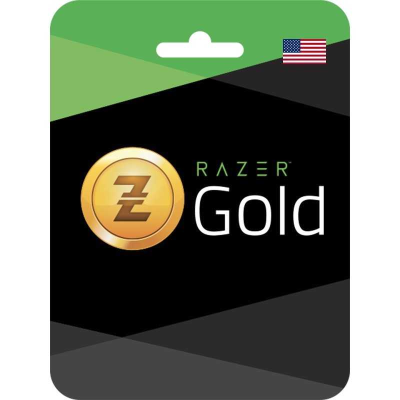 Carte Razer Gold Gift Cards USA 10$ Dollar