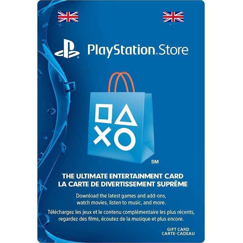 Playstation Network Card PSN Key 35£ Livre Sterling UK
