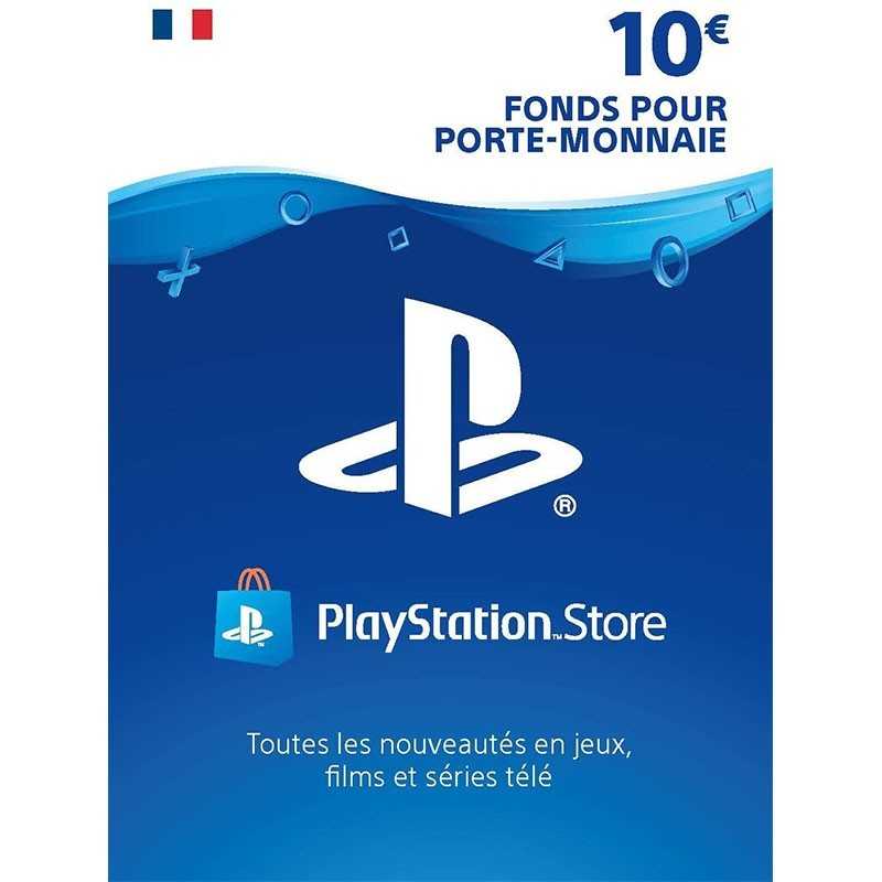 Playstation Network Card PSN Key 10 Euro FR