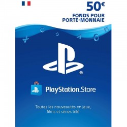 Carte cadeau Playstation Network PSN 50 Euros FR