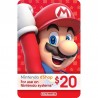 Carte Nintendo eShop Gift Card $20 Dollar USA